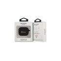 Guess GUA3LSCHSK AirPods 3 cover black Silicone Charm Heart Collection
