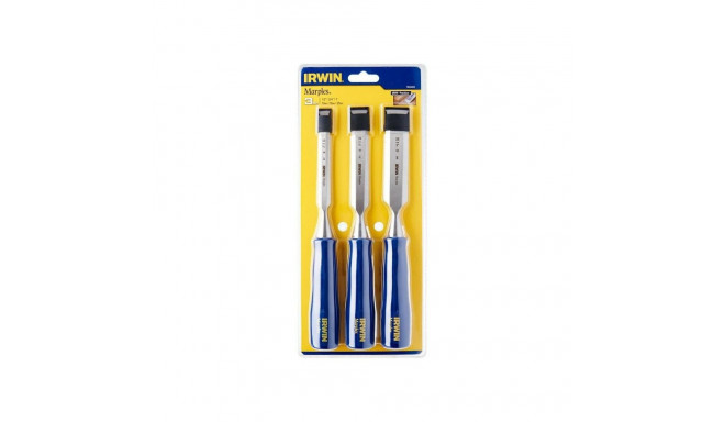 IRWIN WOOD CHISEL BLUE-CHIP SET 3 pcs ...13,19,25mm TYPE M444
