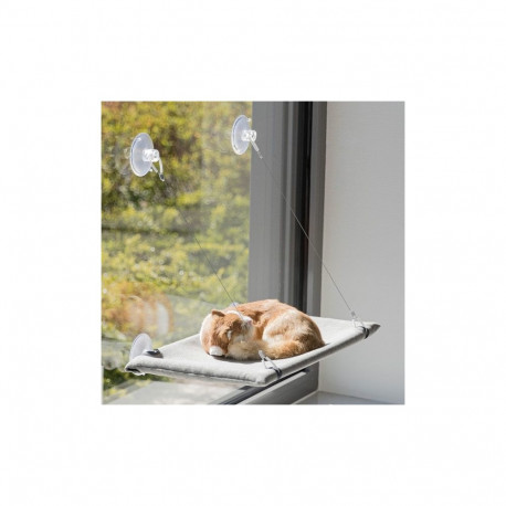 Animal bed - Trixie Window platform, velor, 50×30 cm
