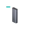 USAMS Powerbank PB59 30000mAh 65W 2xQC3.0 + PD kiirlaadimine must CMXLOGTC01 (US-CD165) + U kaabel