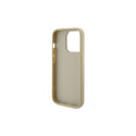 Guess GUHCP15LHG4SGD iPhone 15 Pro 6.1" kuldne kõvakate Glitter Script Big 4G