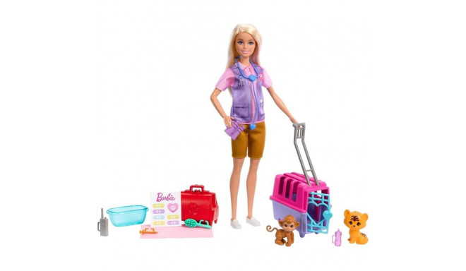 Barbie Mattel karjääri loomapäästja nukk (HRG50)