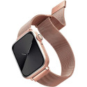 UNIQ Dante rihm Apple Watch Series1/2/3/4/5/6/7/8/9/SE/SE2/SE3 38/40/41mm roostevaba teras roosakask