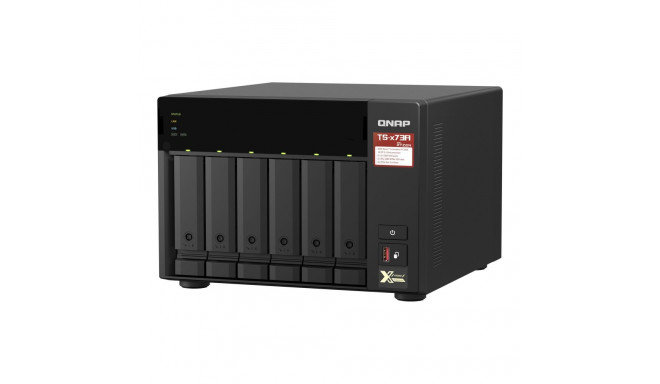 QNAP | 6-Bay QTS and QuTS hero NAS | TS-673A-8G | Up to 6 HDD/SSD Hot-Swap | AMD Ryzen | Ryzen V1500