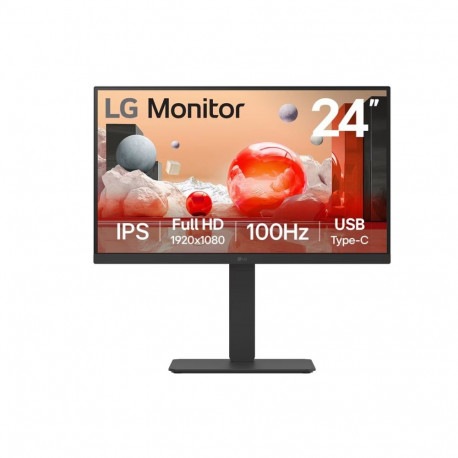 LG 24BA750-B 23.8" IPS FHD 16:9 100 Hz 5 ms 1920 x 1080 pikslit 200 cd/m² 1 HDMI port must monitor