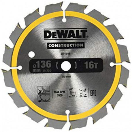 DEWALT ketassaag 136x10mmx24z