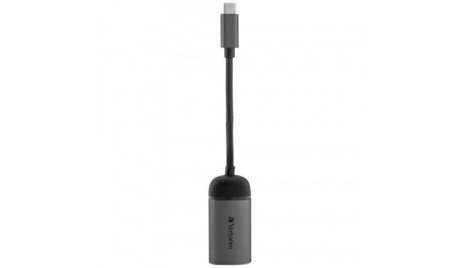 Verbatim USB-C adapter - eternetalumiinium 49146