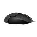MOUSE USB OPTICAL G502 HERO/BLACK 910-005471 LOGITECH