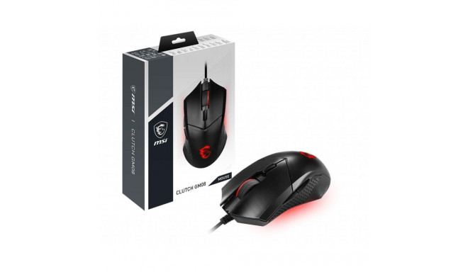 MOUSE USB OPTICAL GAMING/CLUTCH GM08 MSI