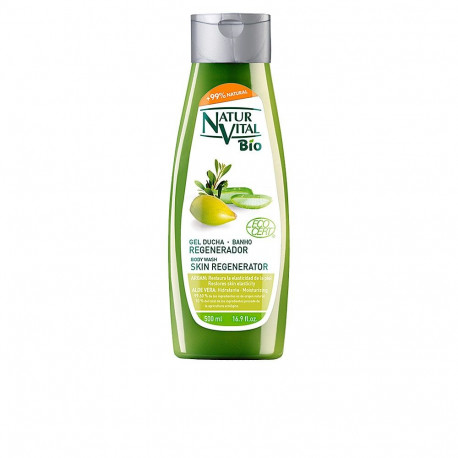 NATUR VITAL GEL DUCHA BIO ECOCERT regenerador argán & aloe vera 500 ml