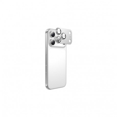 Kaamera kaitseklaas Hoco iPhone 17 Pro Armor Metal, hõbe