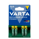 Battery - Varta AAA Recharge ACCU Power 550mAh 4 Pack