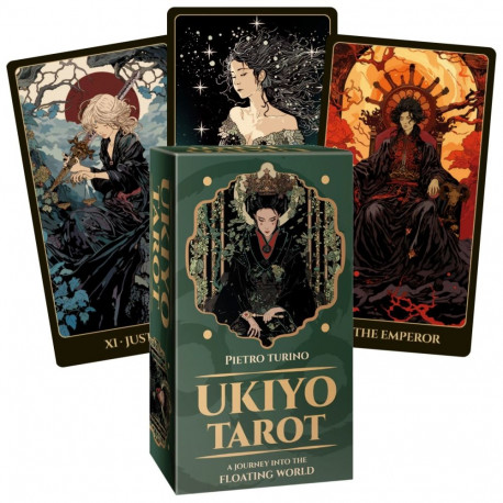 Tarot Cards - Ukiyo Taro 78 Cards Instruction Booklet Made in Italy