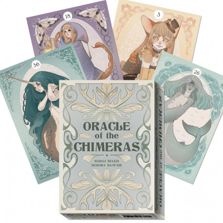 Oracle of the Chimeras Tarot Deck 40 Cards 128-Page Booklet