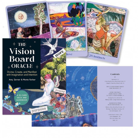 Vision Board - Insight Editions Oracle Cards Set 52 Cards Guidebook 20x24x4.5 cm