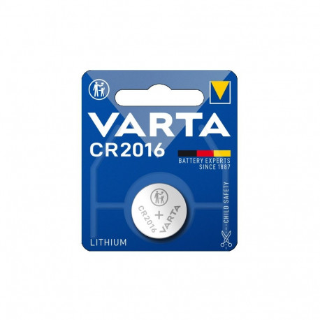 Battery - Varta CR2016 3V Lithium Coin Battery 20 x 1.6 mm