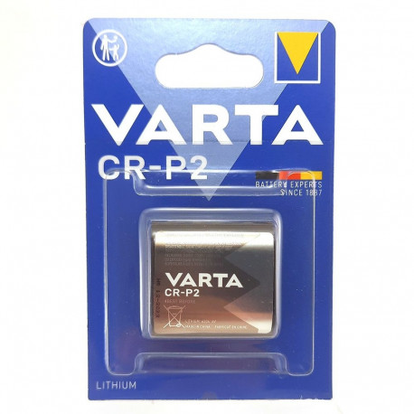 Battery - VARTA CR-P2 6V Lithium Battery 36x34x18mm 43g
