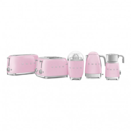 Electric Kettle - SMEG KLF04PKEU 1.7L 7 Temp Settings Keep Warm 360° Swivel Pink