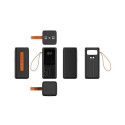 Power Bank - Tracer VOUGE-5 50000mAh 20W USB-C, 2x USB-A, LCD, Flashlight Black
