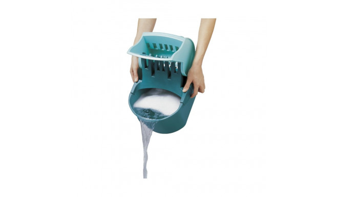 Cleaning Tool - Leifheit 55080 Can/Pail with Blue Handle