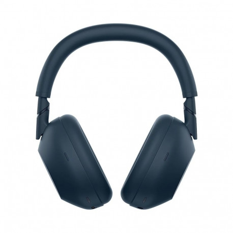 Headphones - Sony WH-1000XM6 Wired & Wireless Noise Cancelling USB-C Blue