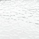 Garden Furniture - JUPITER Garden Table 90cm Tempered Glass Steel Umbrella Hole
