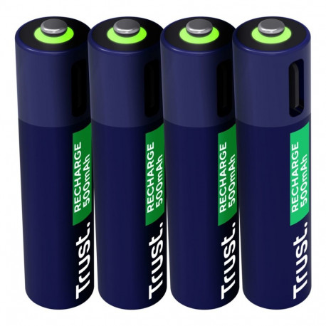 Battery - Trust 25671 Rechargeable AAA 500mAh 800 Cycles 4 pcs.