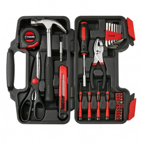 Hand Tool Set - CASALS HH39 39 Pieces Chromium-Vanadium Steel