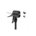Bicycle Accessory - Rockbros 42610002001 Floor Pump 7 Bar Pressure Gauge Black