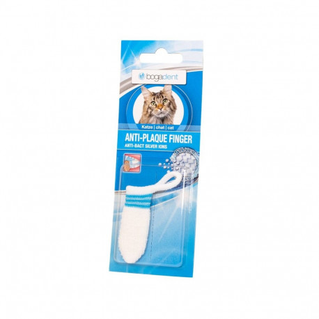 Pet Oral Hygiene - BOGAR Bogadent Anti-plaque Finger Cap for Cats