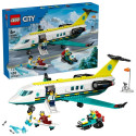 Toy Set - LEGO CITY 60465 Emergency Air Ambulance 403 Pieces 4 Minifigures