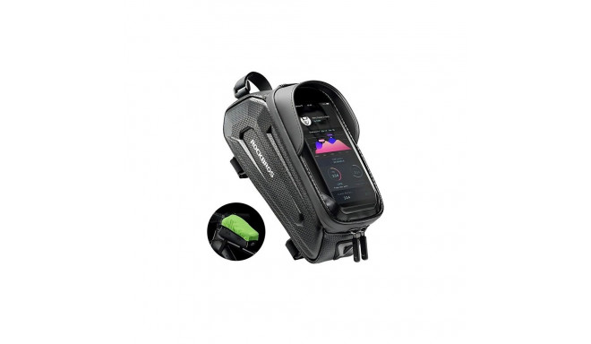 Bicycle Bag - Rockbros B68 Frame Bag 1.7L Waterproof Black