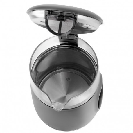 Electric Kettle - ADLER AD 1305 1.7L Adjustable Thermostat 40-100°C Silver