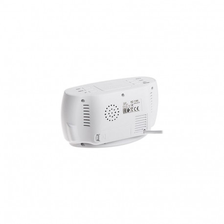 Alarm Clock - ADLER AD 1186 Digital Timer, Alarms, Temperature Indicator, White
