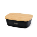 Home & Kitchen Storage - MAESTRO Breadbox MR-1776 Rectangular Plastic & Wood Black