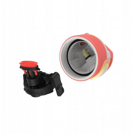 Drink Bottle - Kambukka Elton 1000 ml Lockable Lid BPA-Free Translucent Orange