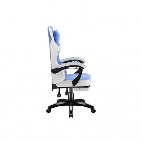 Gaming Chair - Force 3.7 Ergonomic Adjustable Backrest Neck Rest Blue