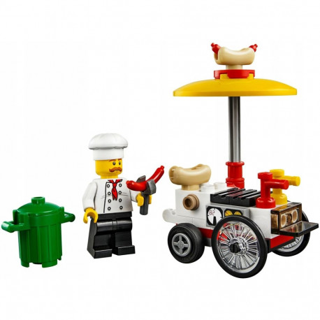 Construction Set - LEGO CITY 30356 Hot-Dog Stand 43 Pieces Suitable for Ages 5+