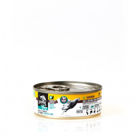 Cat Food - 3COTY Chicken Struvite Care Wet Food 80g Urinary Health