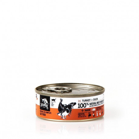 Cat Food - 3COTY Turkey & Duck Grain-Free Wet Cat Food 80g