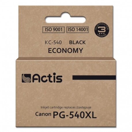 Ink Cartridge - Actis KC-540 22 ml Replacement for Canon PG-540XL Black