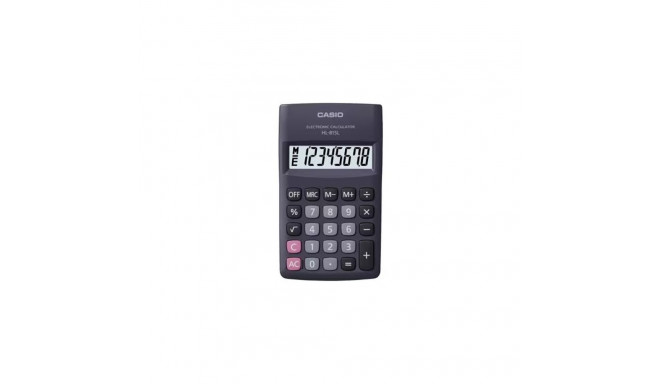 Calculator - CASIO HL-815L 8-Digit Pocket Size 69.5x118mm Black