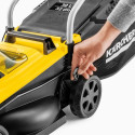 Lawn Mower - KARCHER LMO 2-18 32cm Cutting Width 30L Grass Collector Black, Yellow