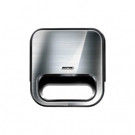 Sandwich Toaster - MPM MOP-49M 800W Non-Stick Automatic Temperature Control Stainless Steel