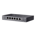 Networking Switch - TP-Link Omada ES206GP Managed Gigabit 6-Port PoE 65W Black