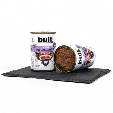 Dog Food - BULT Rich in Lamb Wet Dog Food 400g Preservative-Free Gluten-Free
