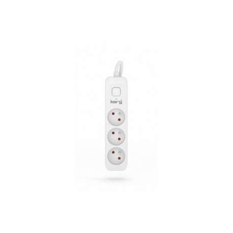 Power Strip - KERG 3 Sockets 1.5m Cable 10A Switch