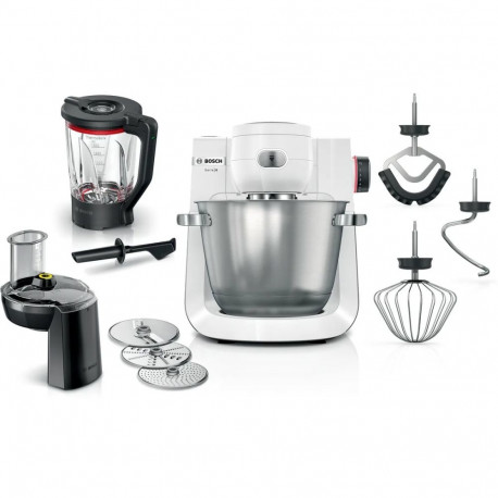 Food Processor - Bosch Serie 6 MUMS6EW22 1600W 5.5L 7 Speeds White