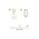 Smart Home Device - NUKI Bridge Wireless Bluetooth Wi-Fi Extender 230V AC 60x60x50mm