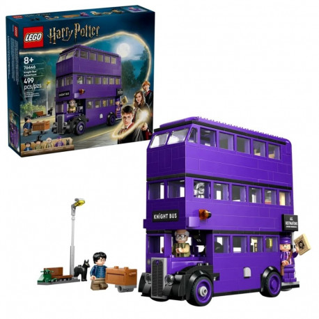 Building Set - LEGO HARRY POTTER 76446 Knight Bus Adventure 499 Pieces 4 Minifigures
